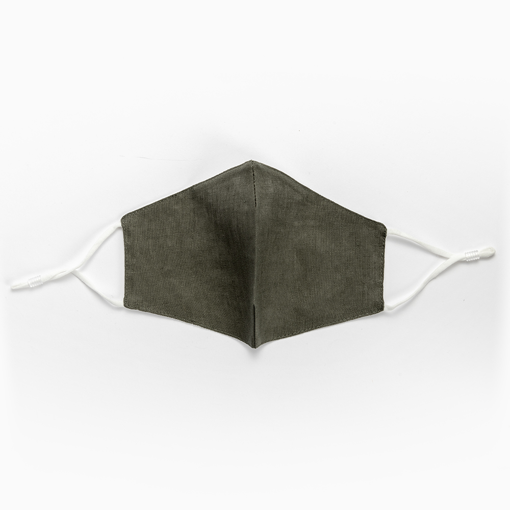 FORMAL WEAR OFFICE MASK-ARMY GREEN-FRONT
