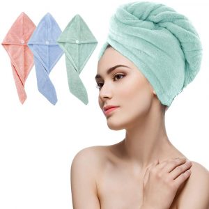 QUICK HAIR DRYING TOWEL WRAP