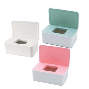MULTI-PURPOSE STORAGE BOX WITH DISPENSER SLOT & LID