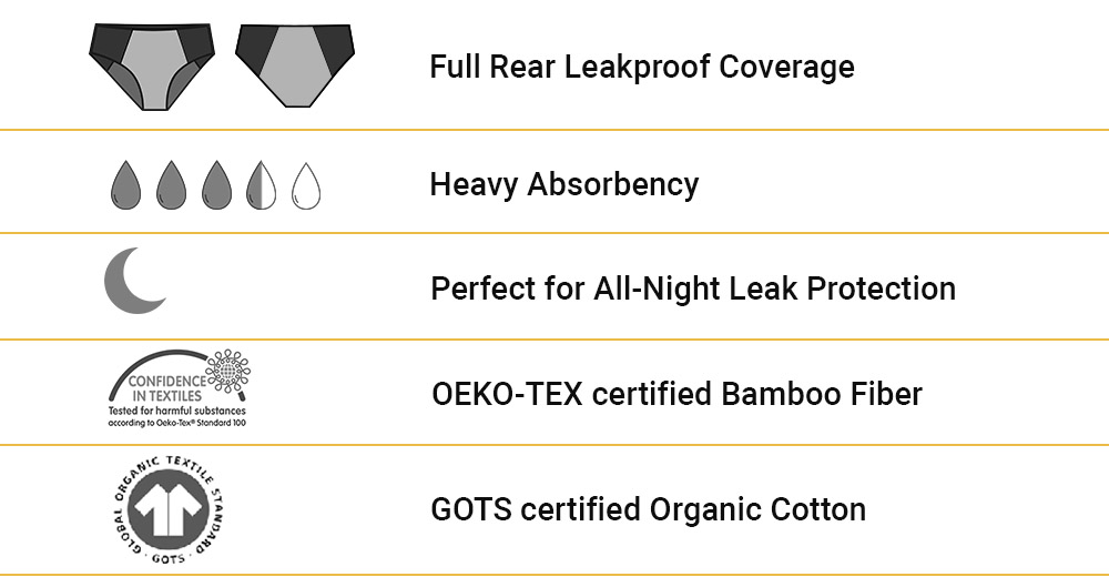 BoyShort Period Panty Discription