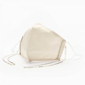 RHINESTONE STUDDED LUXURY FACE MASK